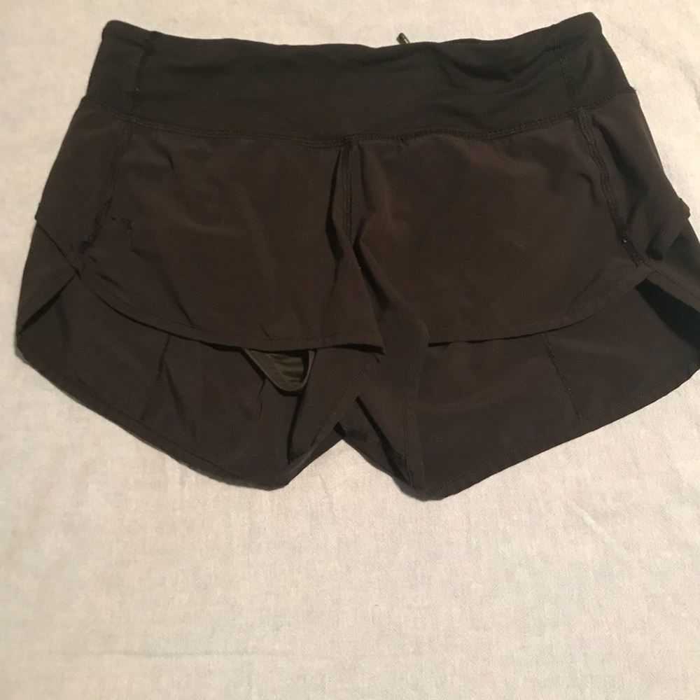 Lululemon Black Speed Short Size 4